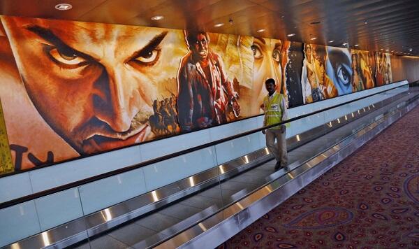 {Keren} Terminal Bandara Mumbai India Ini Unik Layaknya Galeri Seni !