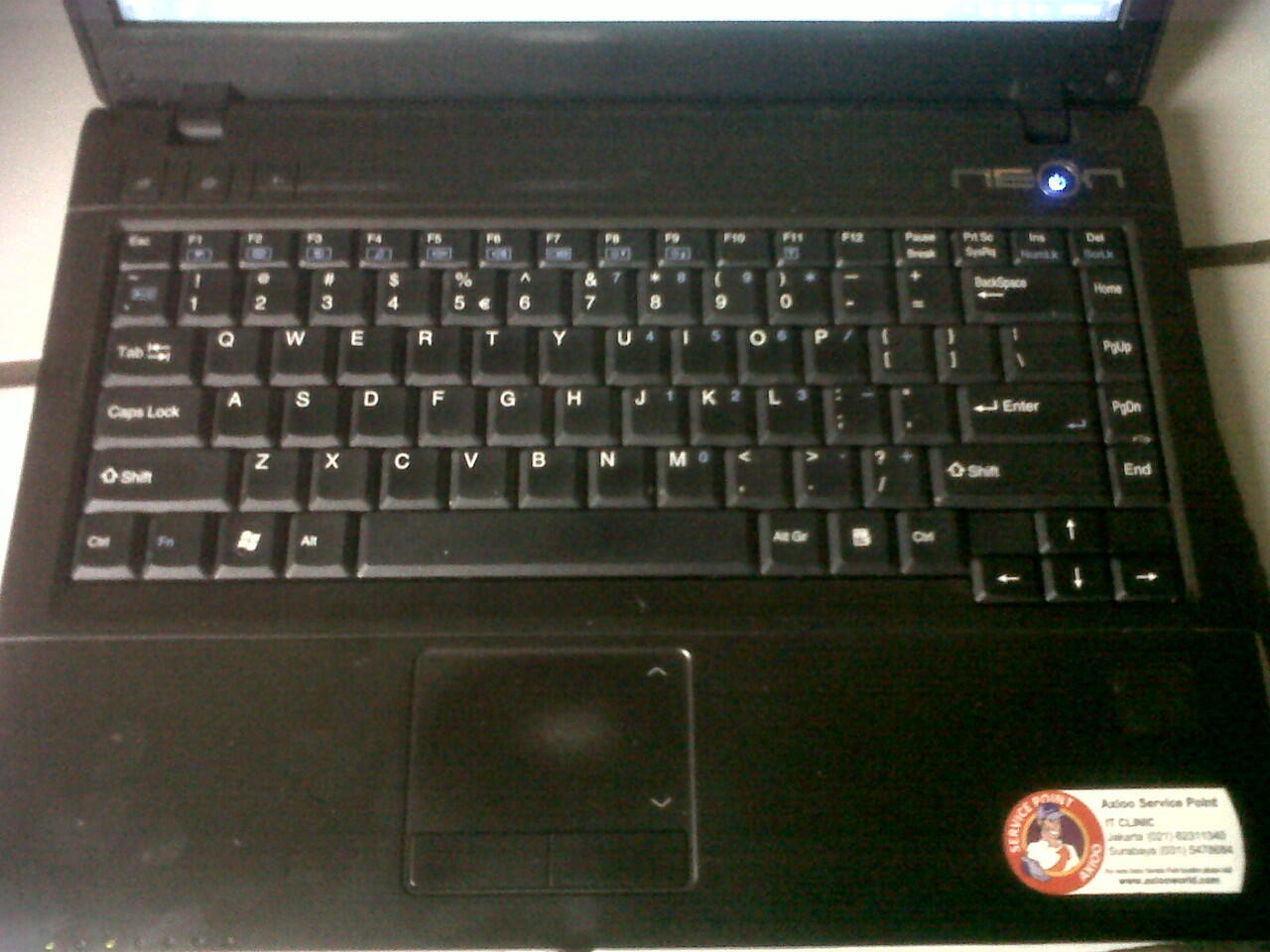 Jual Laptop Axioo Neon MNC, murah, Bandung