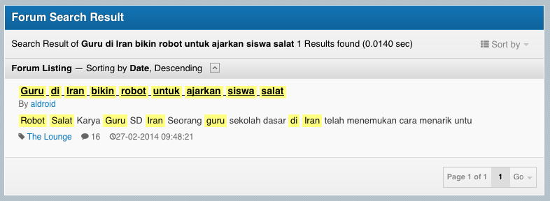 Guru di Iran bikin robot untuk ajarkan siswa salat