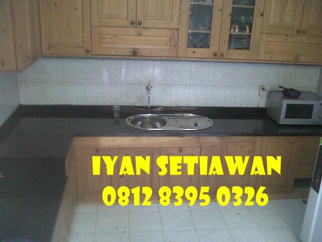 meja dapur marmer granit bekasi