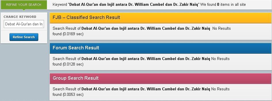 &#91;Share&#93; Debat Al-Qur'an dan Injil antara Dr. William Cambel dan Dr. Zakir Naiq