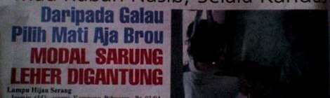 kumpulan judul konyol di koran lampu merah