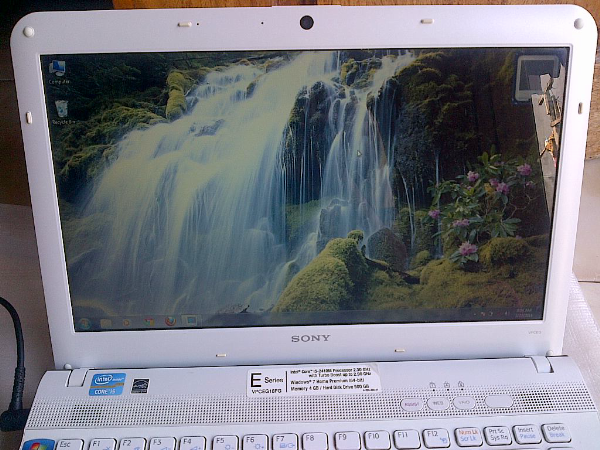 Laptop SONY VAIO VPCEG18FG Core i5 Sandy Bridge WHITE Istimewa || Surabaya