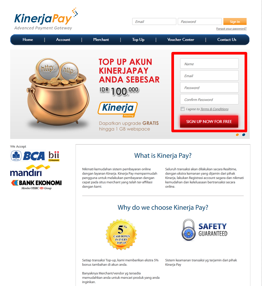 All about KinerjaPay