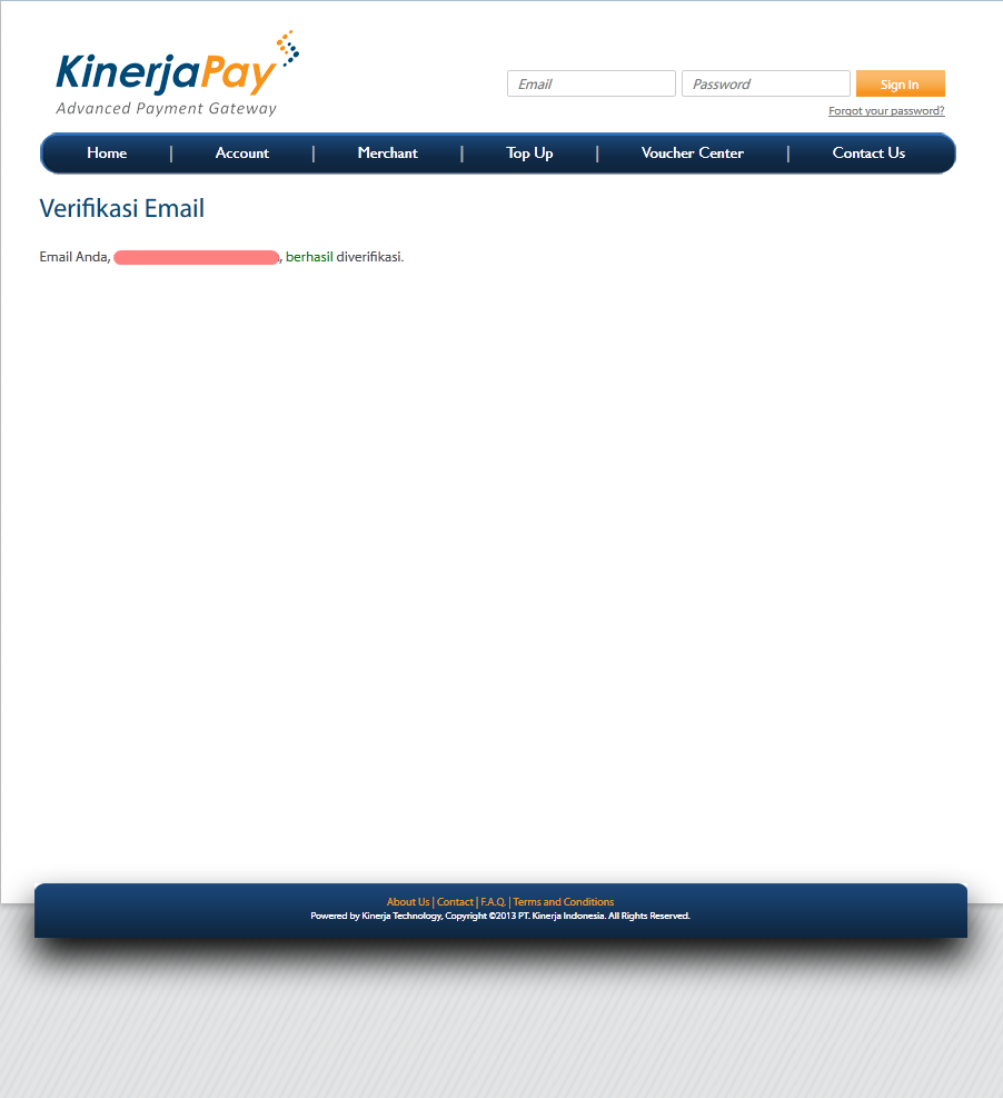 All about KinerjaPay