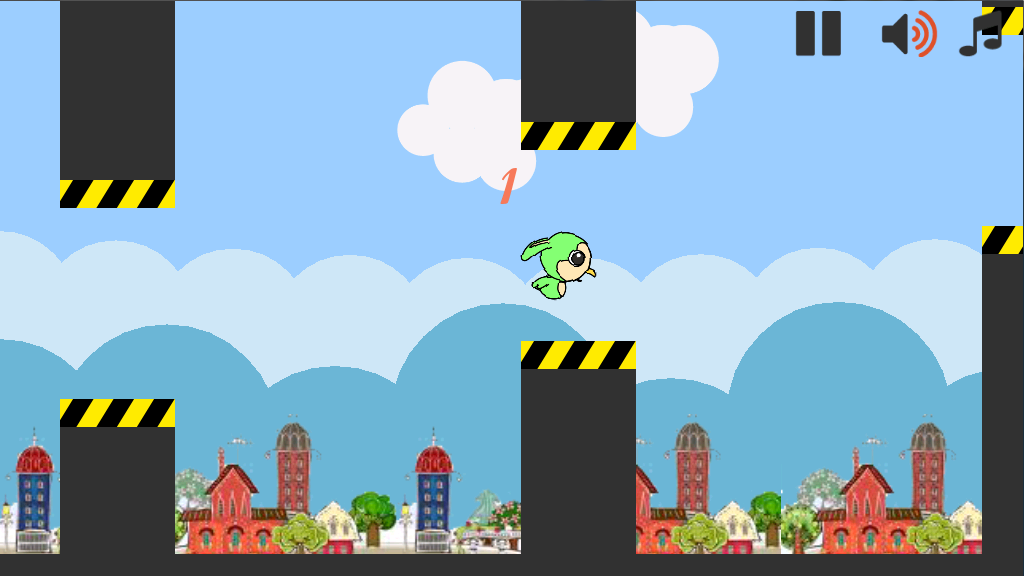 Flappy Kimi, Game android susah banget tapi bikin ketagihan!