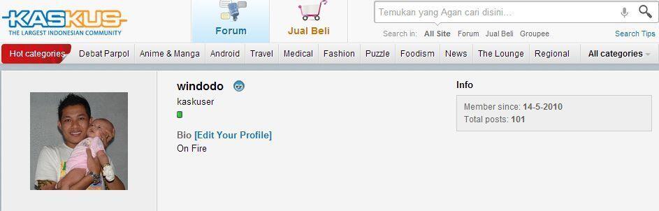 sensasi first time jadi kaskuser