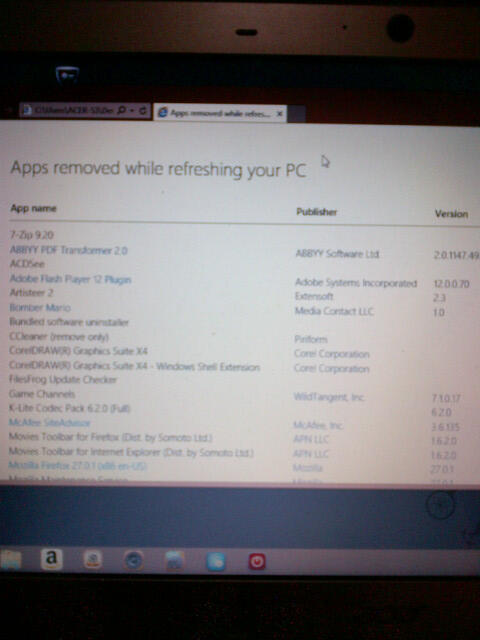 problem Windows 8, tolong