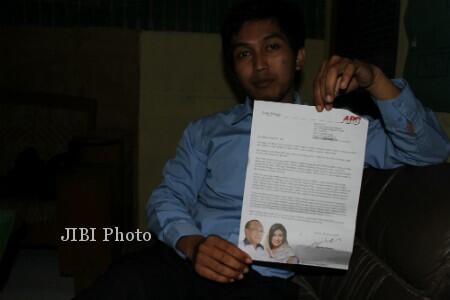 {Bakrie Capres Copy Paste} Surat Ical Kepada Guru di Gunungkidul Ditanggapi Dingin