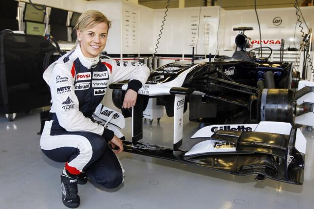 Susie Wolff, Pembalap Wanita Pertama di Formula 1