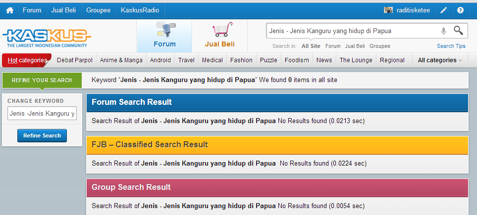 Jenis - Jenis Kanguru yang hidup di Papua