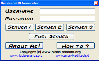 Nicolaa SPIN Generator #UPDATE