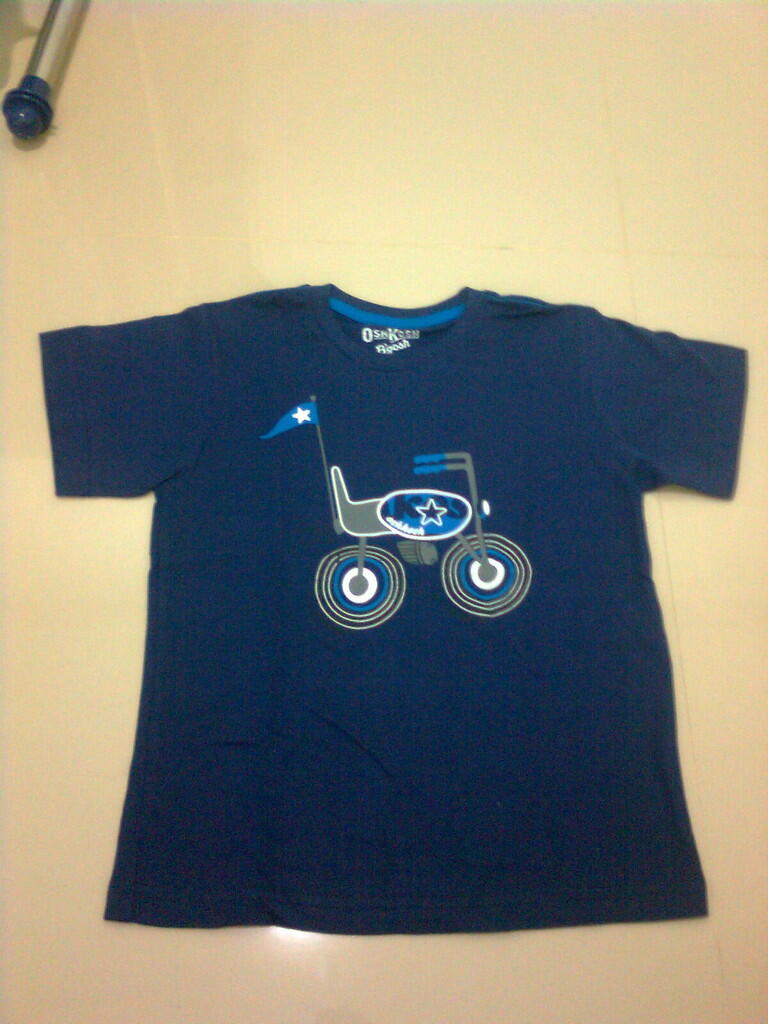 Baju Anak Cowok OSHKOSH (sablon)