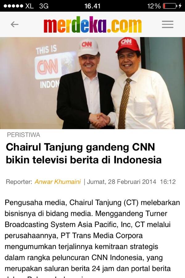 Selamat datang: CNN Indonesia