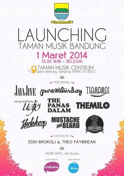 #LaunchingTamanMusikCentrum Bandung