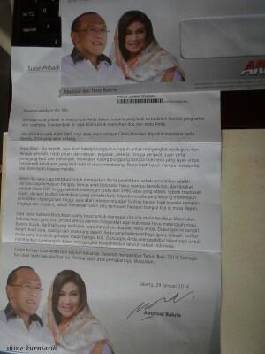 {Bakrie Capres Copy Paste} Surat Ical Kepada Guru di Gunungkidul Ditanggapi Dingin