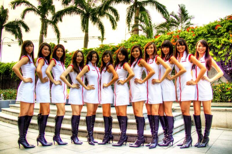 Race Queens: Formula One &amp; Car Show