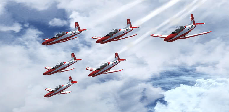 Team Aerobatic Dunia (Militer dan Sipil)