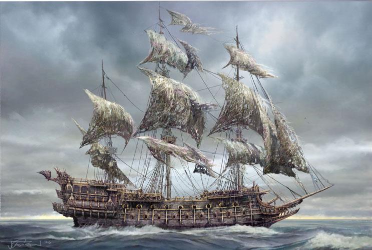 MISTERI KAPAL HANTU "FLYING DUTCHMAN"