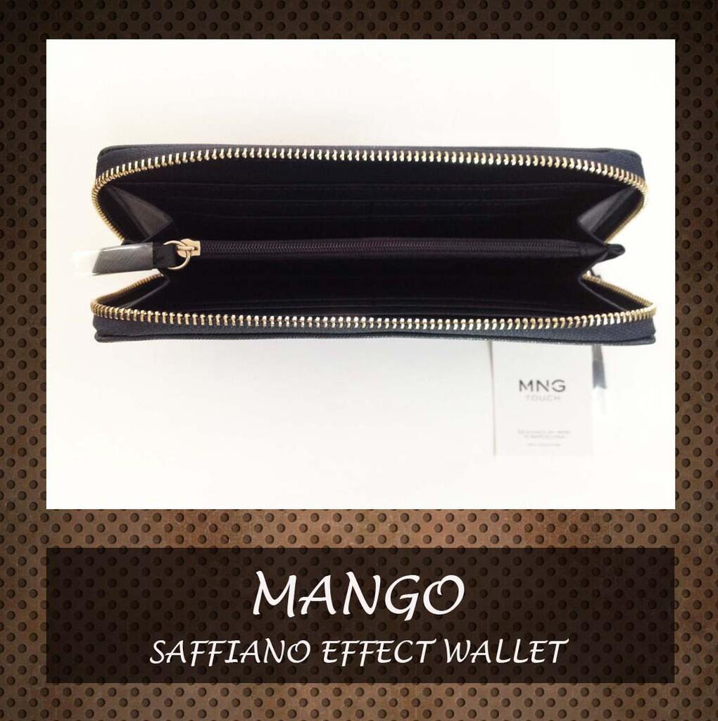 Terjual Dompet Mango  Saffiano Effect Wallet Original KASKUS