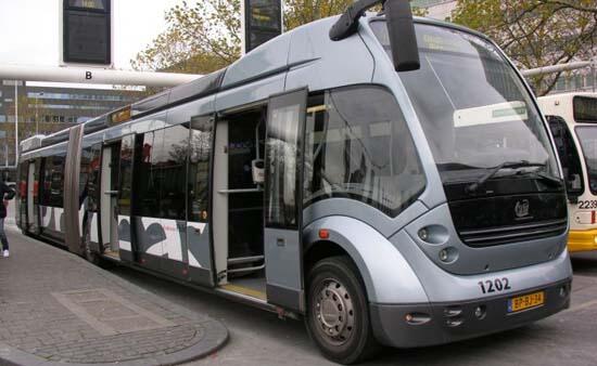 Bus-bus BRT (busway) canggih buatan Eropa