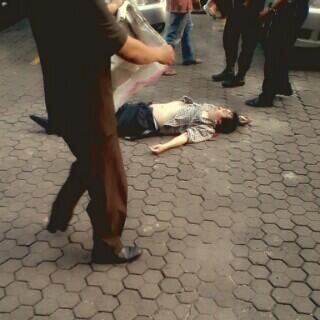 Pria Lompat dari Mall Citraland