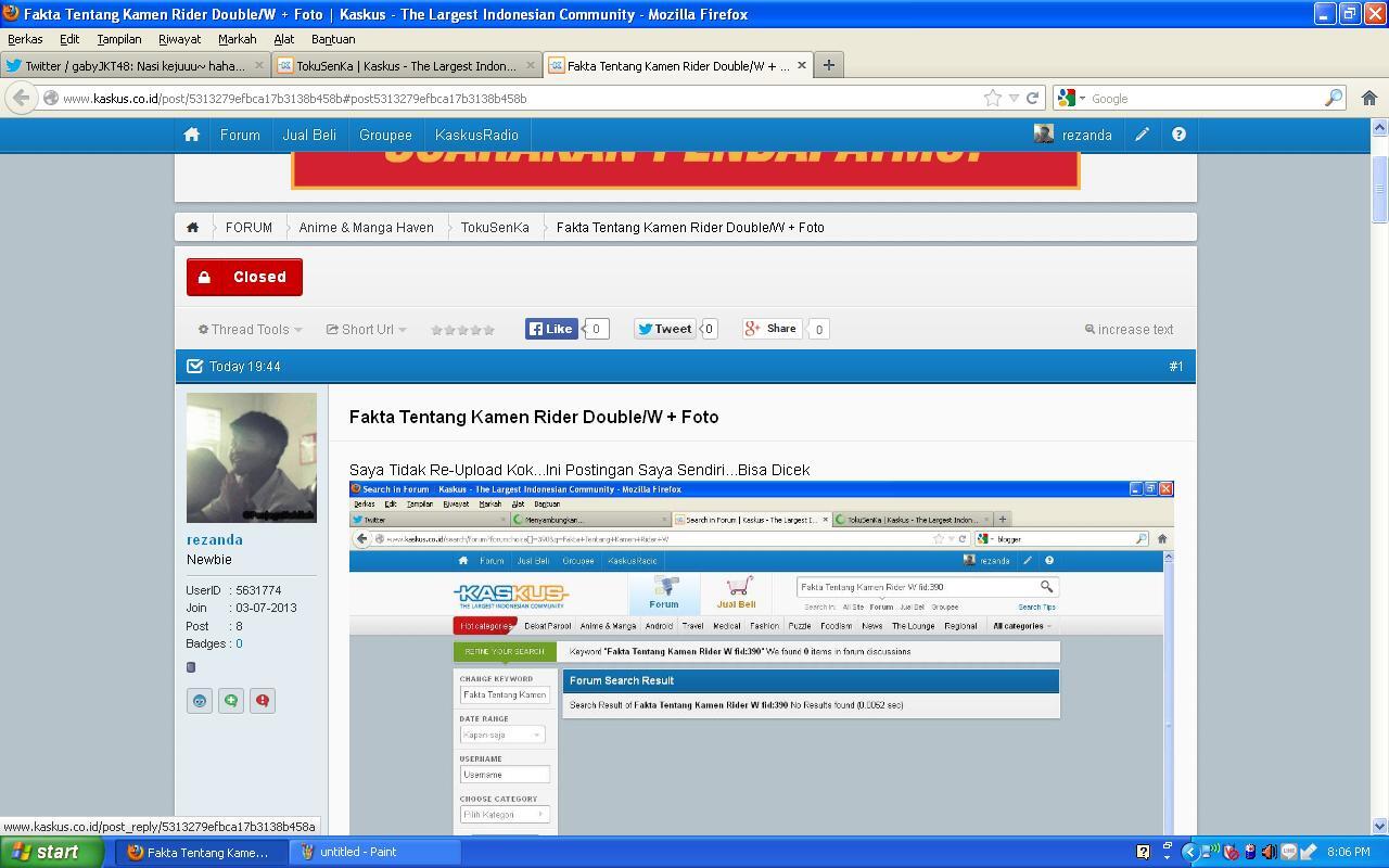 Fakta Tentang Kamen Rider Double/W