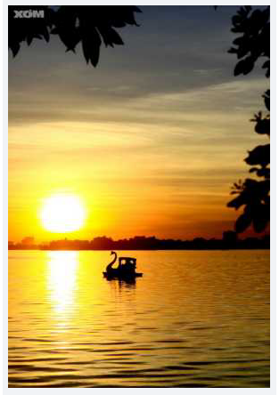 Foto-foto Sunset Di Hanoi Mempesona Dunia