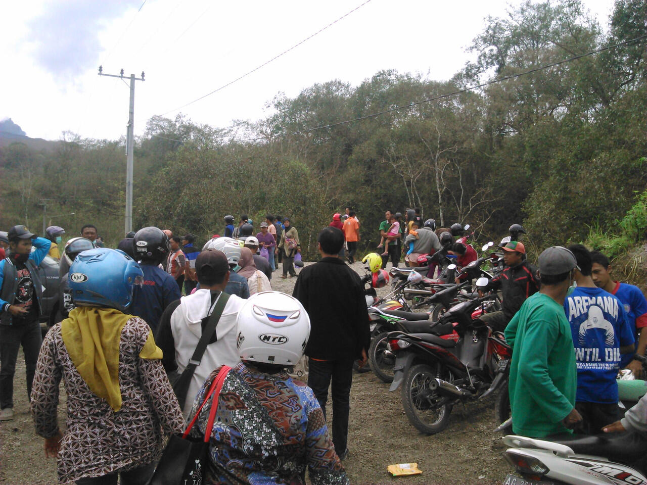 &#91;PIC+STORY&#93; Kondisi Gunung Kelud 2 Minggu Setelah Letusan 13 Februari 2014.