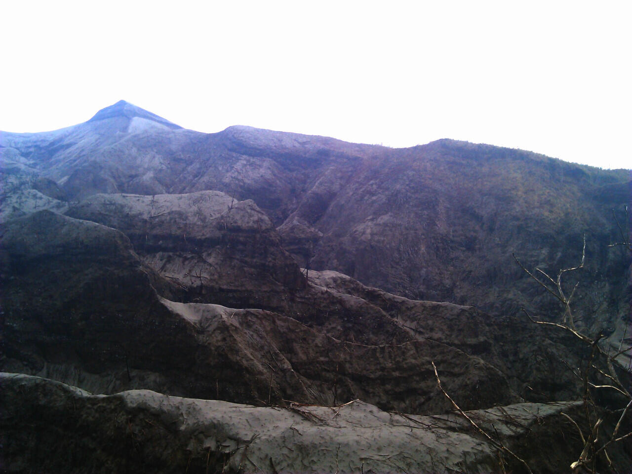 &#91;PIC+STORY&#93; Kondisi Gunung Kelud 2 Minggu Setelah Letusan 13 Februari 2014.