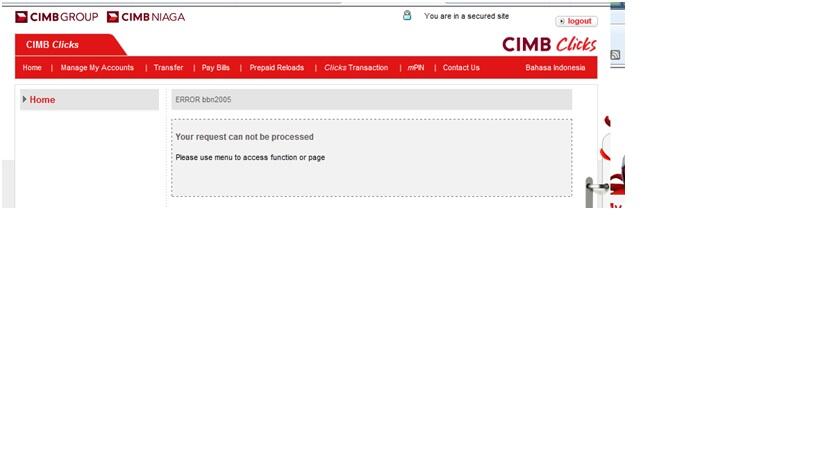 Inet Banking CIMB Niaga MASALAH???