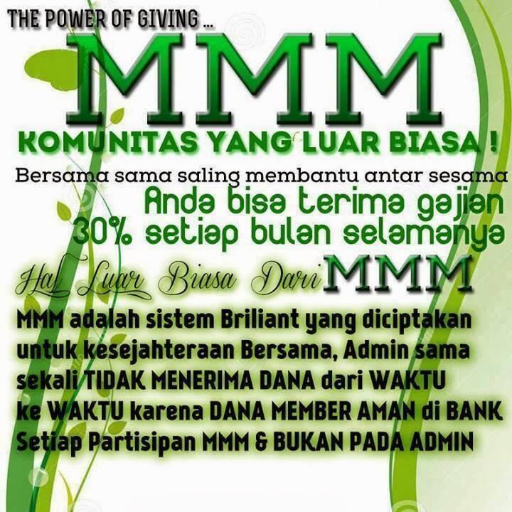 Profit 30% tiap bulan? MMM Indonesia dong!