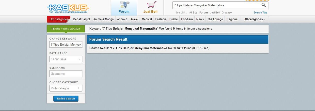 7 Tips Menyukai Matematika