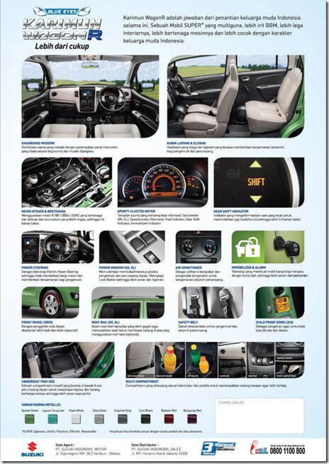 KARIMUN WAGON R READY STOCK GAN