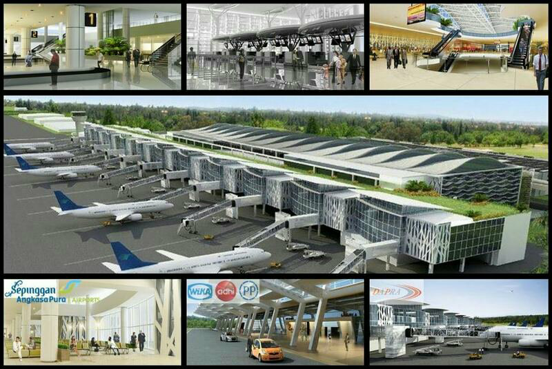 The New Sepinggan, Bandara Pertama dengan Mal di RI !!!