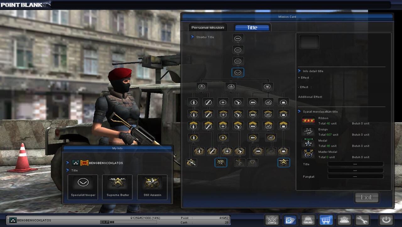 Jual Char Colonel Grade 2