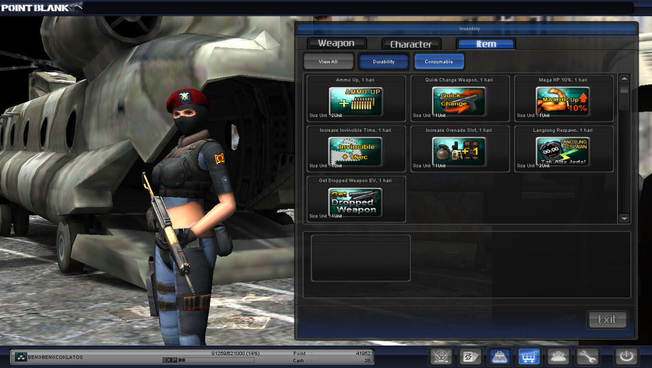 Jual Char Colonel Grade 2