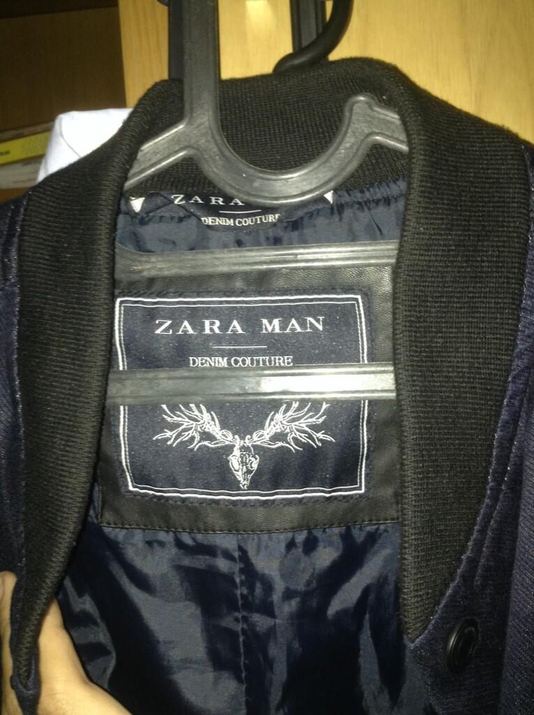 jaket varisity zara man original