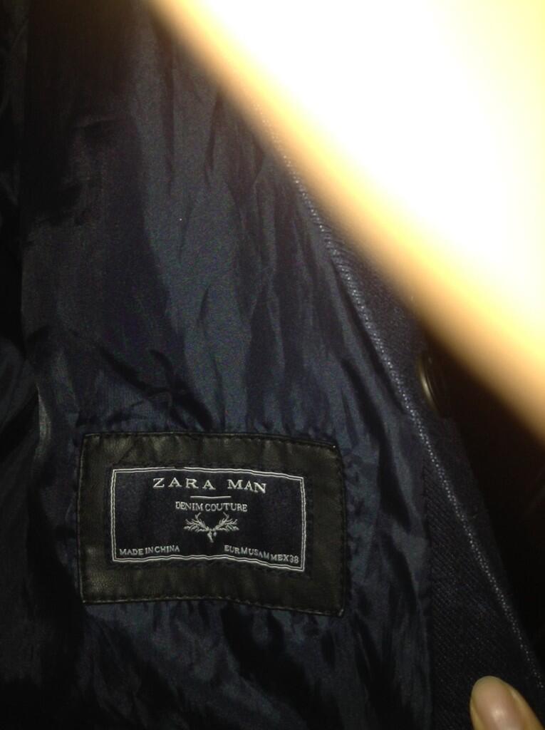 jaket varisity zara man original