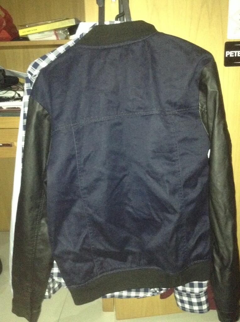 jaket varisity zara man original