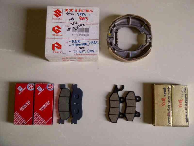 Cuci Gudang Aksesoris Motor (Gear, Ban, Stang Jepit, Shockbreaker, Knalpot, Jas, dll)