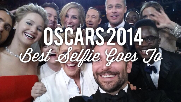Foto 'selfie' Oscar tembus rekor Twitter