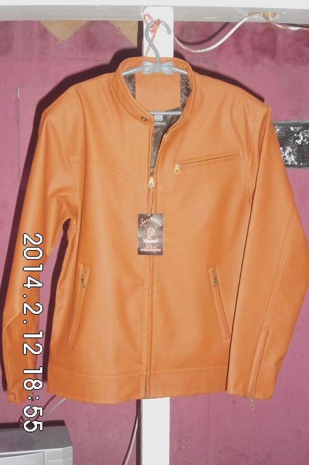 Jaket kulit imitasi