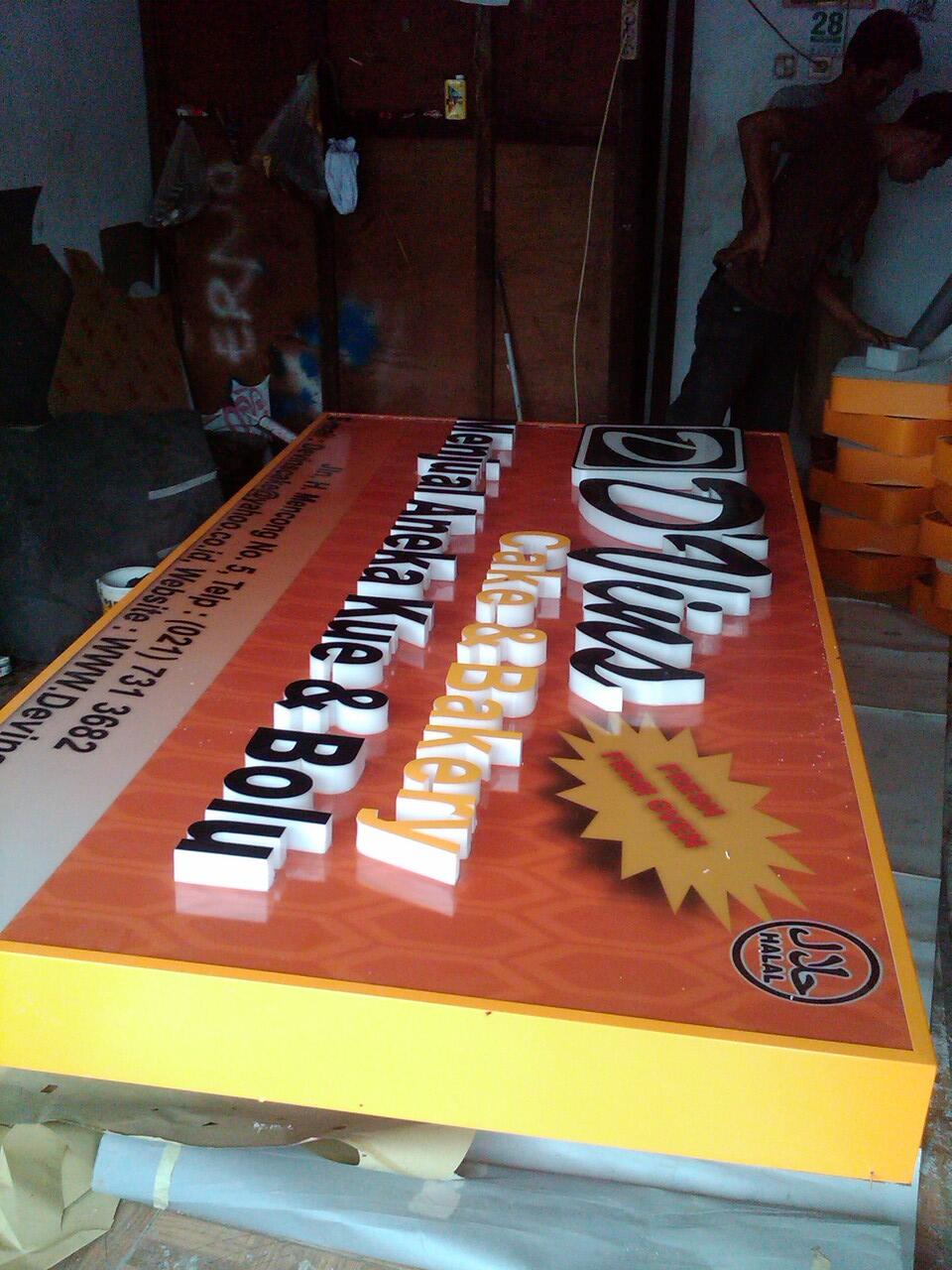 JASAPEMBUATAN SIGNAGE,BILLBOARD,NEONBOX,NEON/PYLONSIGN,LETTER TIMBUL,PAJAK REKLAME