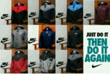 Ready jaket parasut