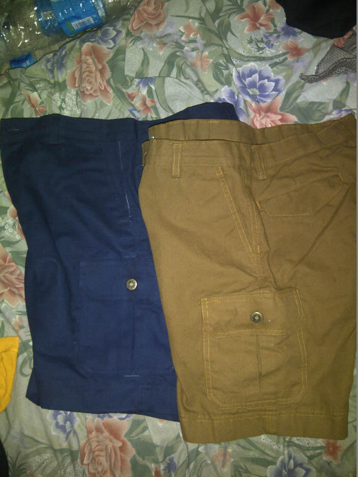 celana panjang chino dan celana pendek model kargo (cargo shortpants)