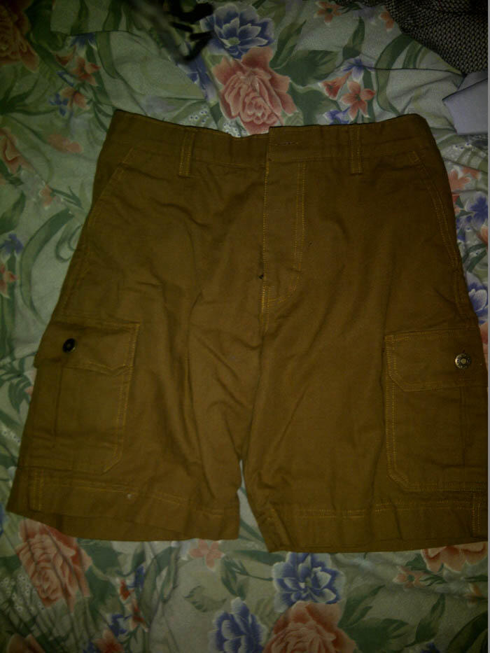 celana panjang chino dan celana pendek model kargo (cargo shortpants)