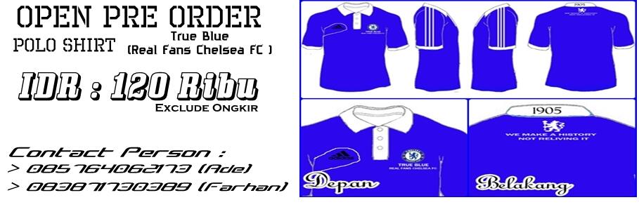 LET'S FAST ORDER ! Polo Shirt "True Blue (Real Fans Chelsea FC)"