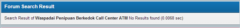 Waspadai Penipuan Berkedok Call Center ATM