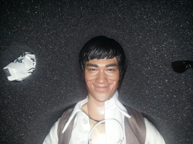 jual part damaged iron man mark 7 and bruce lee komplit badan oem